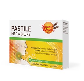 Natural Wealth pastile med i biljke