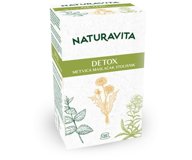 Naturavita čaj detox a20