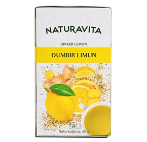 Naturavita čaj đumbir limun a20