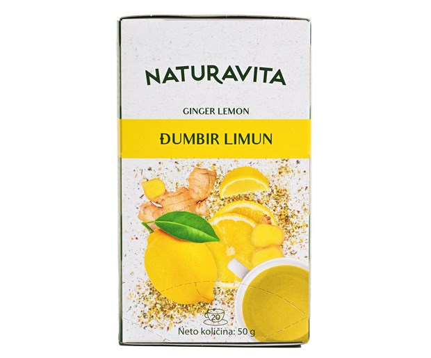 Naturavita čaj đumbir limun a20