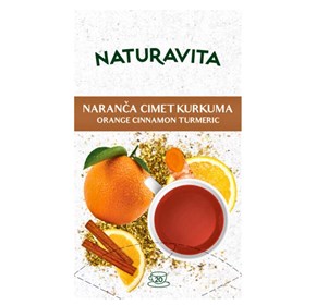 Naturavita čaj naranča cimet kurkuma a20