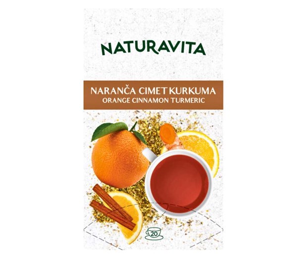 Naturavita čaj naranča cimet kurkuma a20
