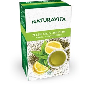 Naturavita čaj zeleni s limunom a20