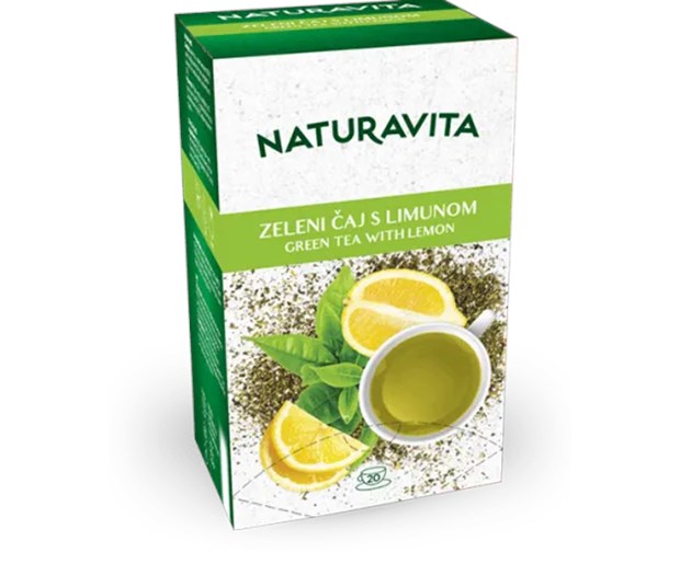 Naturavita čaj zeleni s limunom a20
