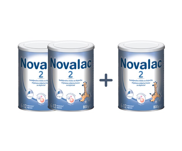 Novalac 2 400g 2+1 promo