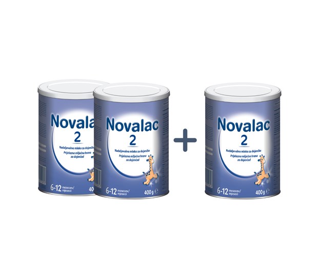 Novalac 2 400g 2+1 promo