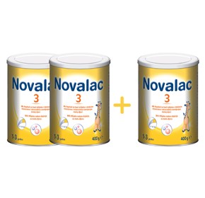 Novalac 3 400g 2+1 promo