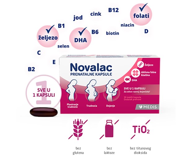 Novalac Prenatal kapsule