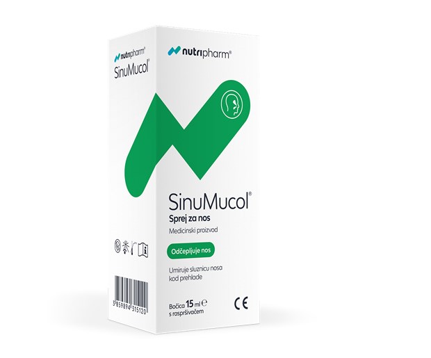 Nutripharm SinuMucol sprej za nos