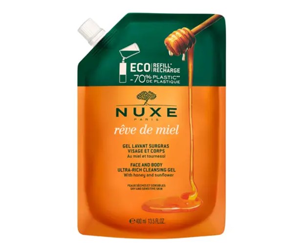Nuxe Reve de Miel gel bogati za tuširanje refill 400ml