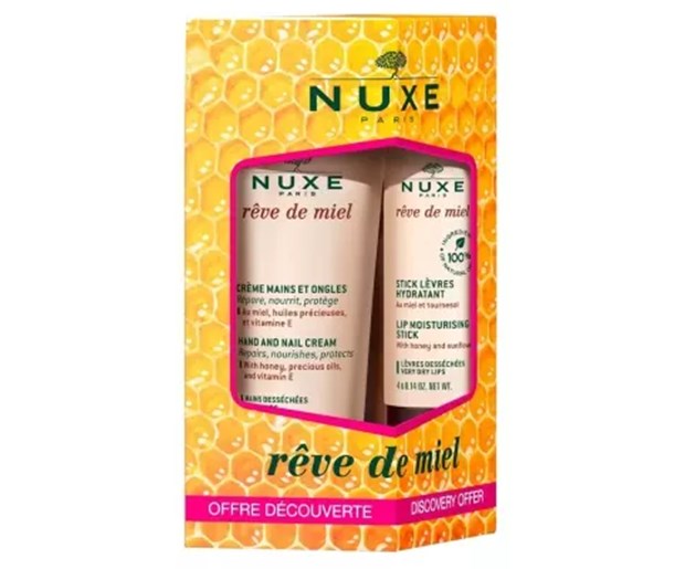 Nuxe Reve de Miel krema za ruke + stick za usne
