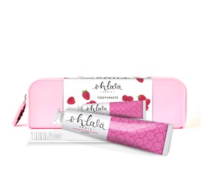 Ohlala Paris Premium putni set ''Love your smile'' raspberry mint