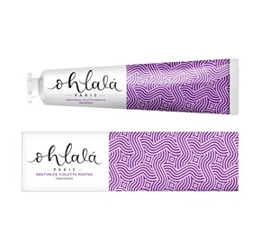 Ohlala Paris pasta za zube violet mint