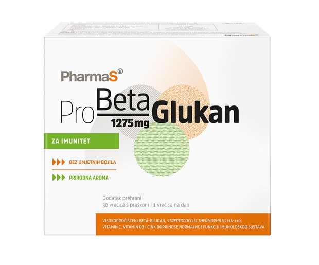 PharmaS Pro beta glukan 1275mg
