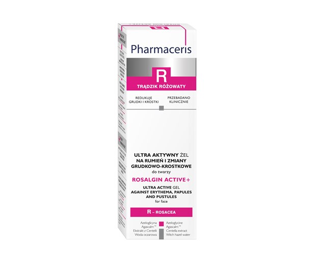 Pharmaceris R Rosalgin Active+ ultra gel za lice 
