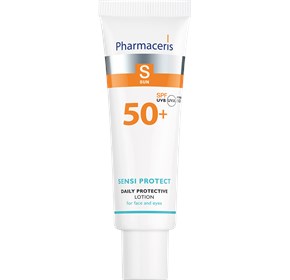Pharmaceris S Sensi Protect losion za lice i područje oko očiju SPF50+