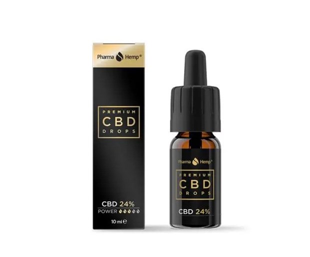 Pharmahemp premuim black CBD kapi 24%
