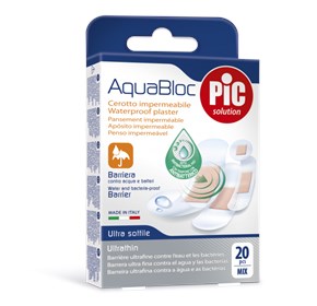 PiC antibakterijski flasteri Aquabloc mix