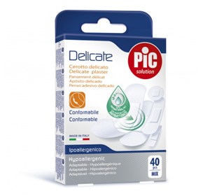 PiC antibakterijski flasteri Delicate Mix a40