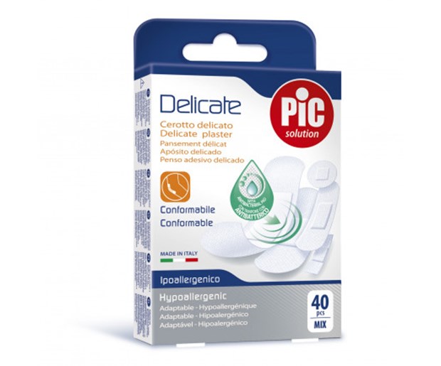PiC antibakterijski flasteri Delicate Mix a40