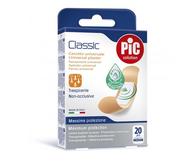 PiC antibakterijski flasteri classic medium