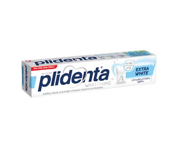 Plidenta pasta extra white 75ml