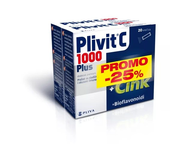 Plivit C 1000 Plus promo