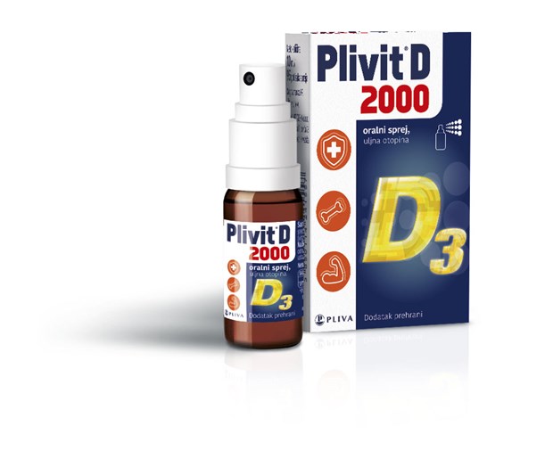 Plivit D 2000 sprej