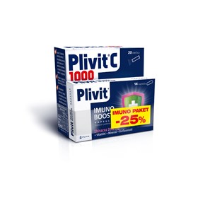 Plivit Imuno Booster + Plivit C 1000 Plus promo