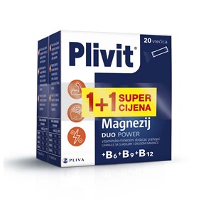 Plivit Magnezij Duo Power duo promo