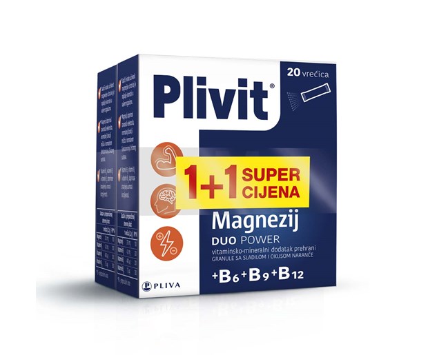 Plivit Magnezij Duo Power duo promo