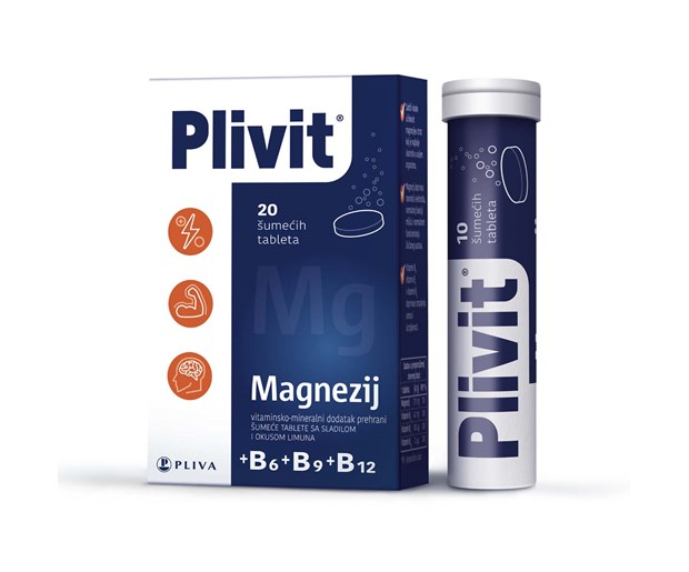 Plivit Magnezij šumeće tablete