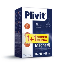 Plivit Magnezij šumeće tablete duo promo