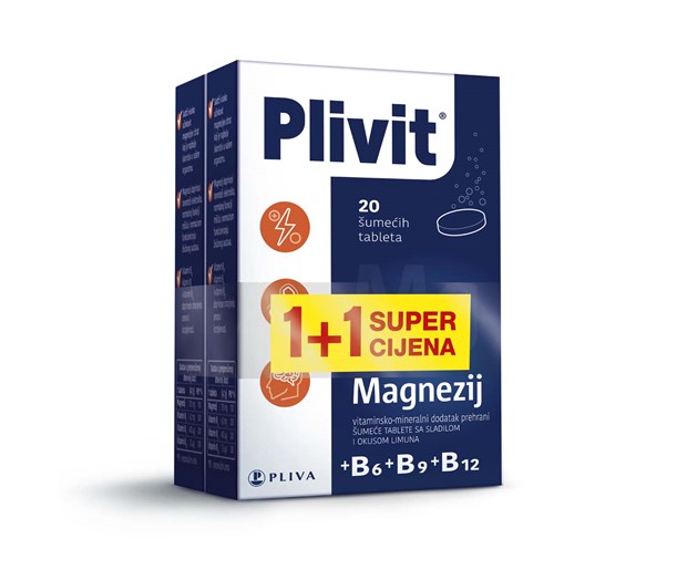 Plivit Magnezij šumeće tablete duo promo