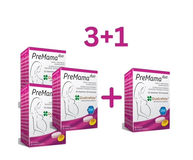 PreMama Duo Quatrefolic 3+1