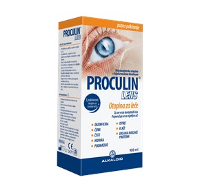 Proculin lens otopina za leće putno pakiranje