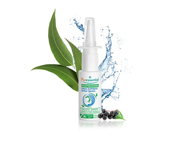 Puressentiel Respiratory Sinus Express sprej za nos 15ml