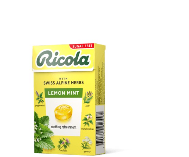 Ricola bomboni Lemon Mint