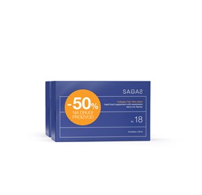 Sagas 18 Collagen Hair Skin Nails promo