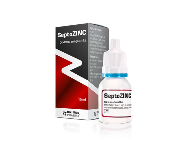 SeptoZinc kapi za oči