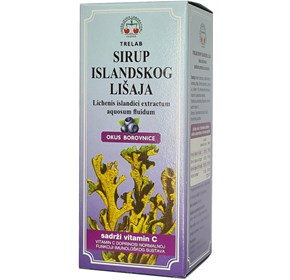Sirup islandskog lišaja okus borovnice 200ml