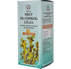 Sirup islandskog lišaja okus naranče 200ml