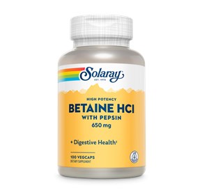 Solaray Betaine HCl + Pepsin