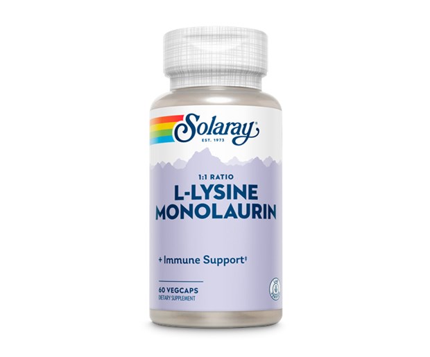 Solaray L-Lysine Monolaurin a60