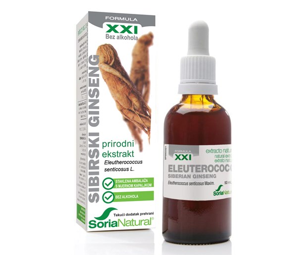 Soria sibirski ginseng XXL ekstrakt