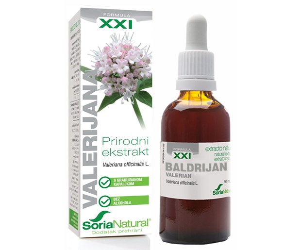Soria valerijana XXL ekstrakt
