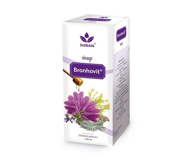 Suban Bronhovit sirup 150ml