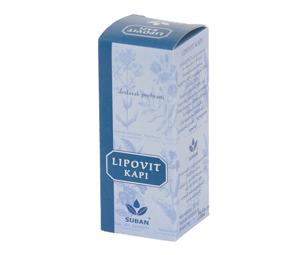 Suban kapi Lipovit 30ml