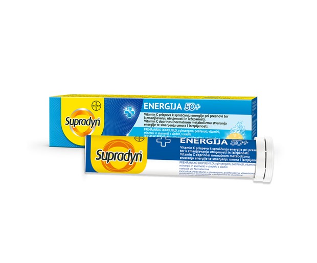 Supradyn energija 50+ šumeće tablete