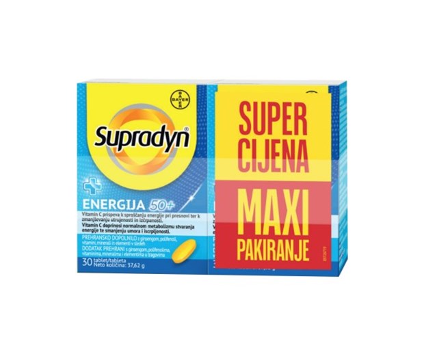 Supradyn energija 50+ tablete promo